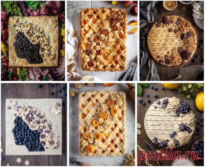 Такие пироги даже есть жалко