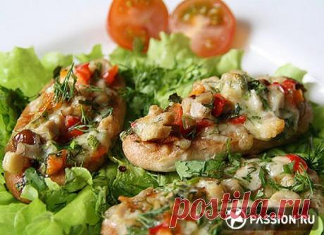 ЗАКУСКА - "ИТАЛЬЯНСКИЕ ЛОДОЧКИ"