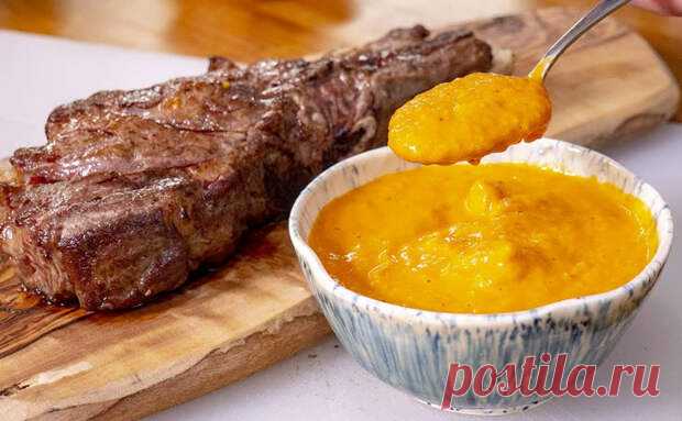 Испанский соус делает вкуснее любое мясо и курицу. Подрумяниваем помидоры и чеснок в духовке и смешиваем в блендере - Steak Lovers - 19 мая - 43450885505 - Медиаплатформа МирТесен Испанский соус Ромеско стоит попробовать всего лишь один раз, чтобы потом навсегда забыть про кетчупы и майонезы к мясу и курице. Он готовится из овощей, которые предварительно немного запеклись в духовке – потом их просто смешиваем, добавляем остроты и наслаждаемся вкусом. Для соуса нам - 19 мая...