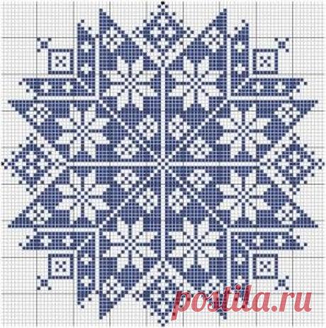Снежинки и подобные филейные (30) схемы