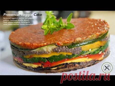Provencal Vegetable Cake – Bruno Albouze – THE REAL DEAL