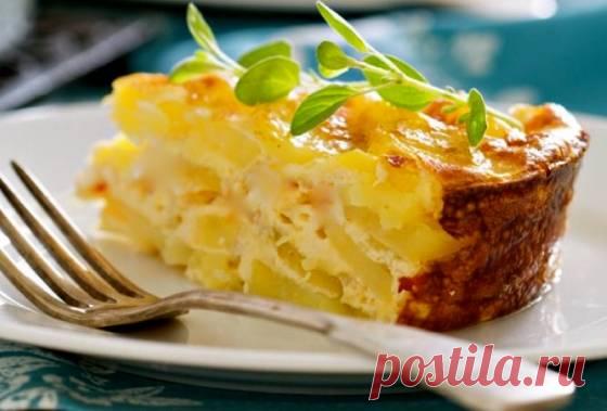 Гратен дофинуа - знаменитая французская запеканка в сливочно-сырном соусе под золотистой корочкой.