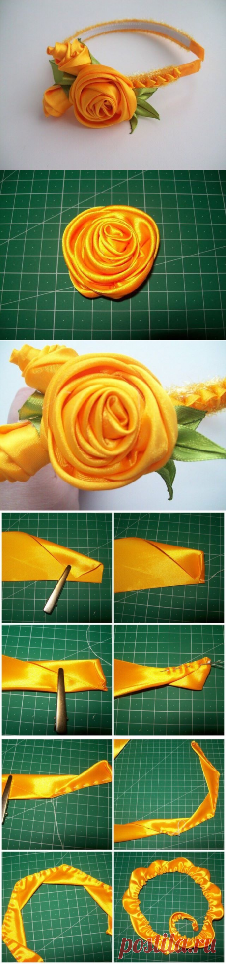 Технология создания красивой розы — Сделай сам, идеи для творчества - DIY Ideas