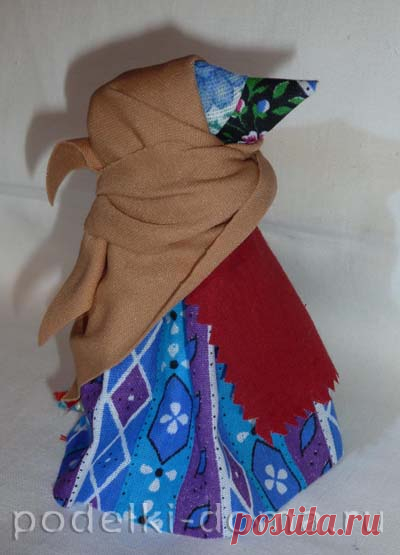 Народная тряпичная кукла «Сорока-белобока»