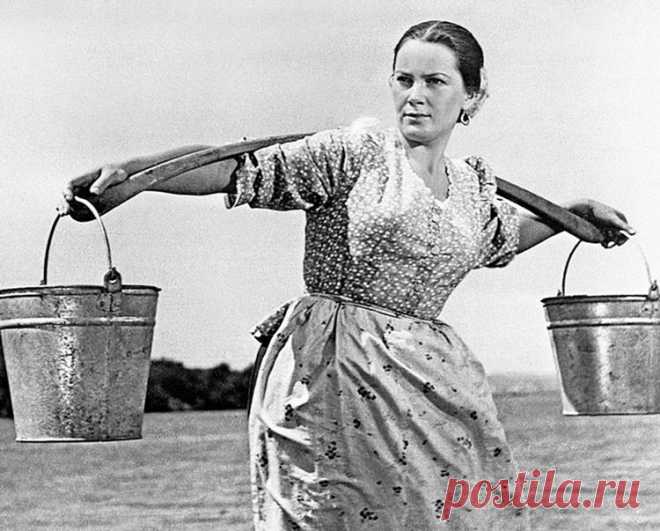 Элина Быстрицкая в "Тихом Доне"