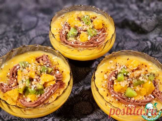Апельсиновый десерт Кулинарный рецепт(***)