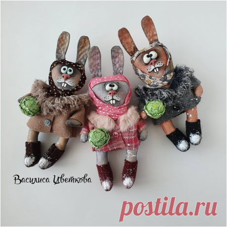 Год кролика. Заяц. Зайка. Заяц своими руками. Пошить зайца. Смешной заяц. Заяц с капустой.