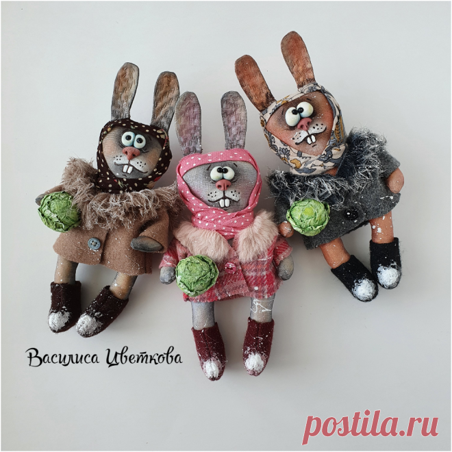 Год кролика. Заяц. Зайка. Заяц своими руками. Пошить зайца. Смешной заяц. Заяц с капустой.