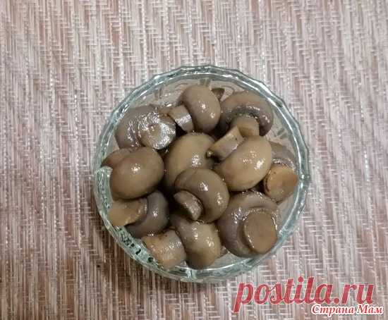 Грибочки маринованные. - 