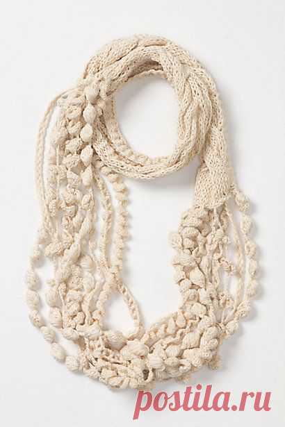 Cabled Necklace Scarf - anthropologie.com