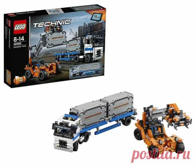 Конструктор LEGO Technic Контейнерный терминал | Люксор