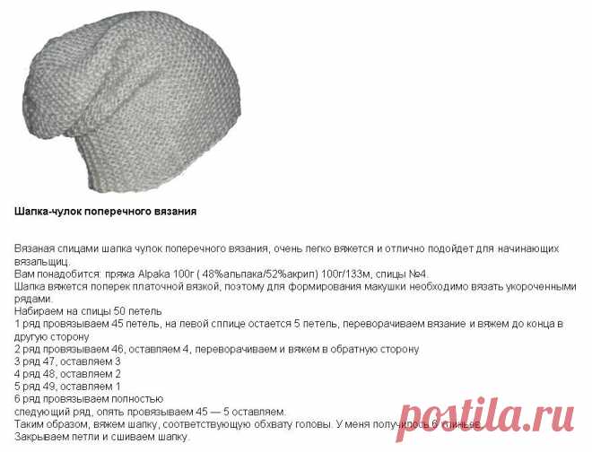 Вязаные шапки спицами для женщин с описанием и схемами осень-зима 2018-2019