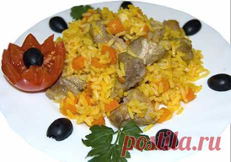 Плов с мясом в мультиварке: рецепт приготовления