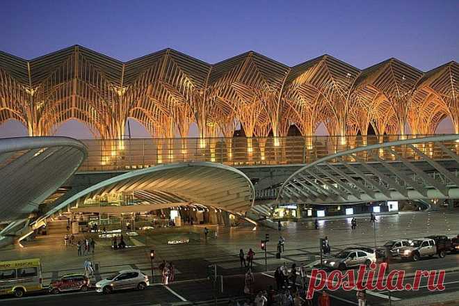 Ночной вокзал Oriente.Lisboa