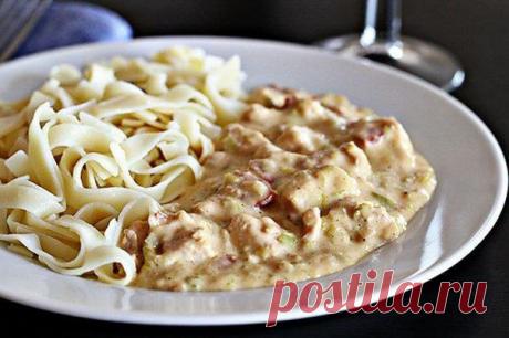 Куриный Строганов.