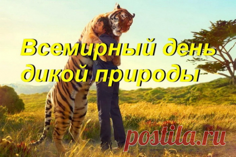 С Днем природы дикой поздравляю!
Этот праздник всем вокруг необходим.
Охранять природу и зверей желаю,
Дикий мир пусть будет цел и неделим.