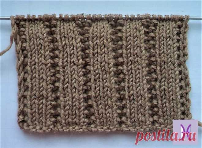 ВЯЗАНИЕ. Три мужских рельефных узора спицами. Образцы. Схемы. | Ручная работа, сделано с любовью | Яндекс Дзен