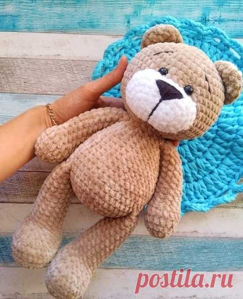 Мишутка

#мишка_крючком@knit_toyss, #игрушка_медвежонок@knit_toyss

Автор: Елена Будникова

Источник: https://amimore.ru/mishutka-1056