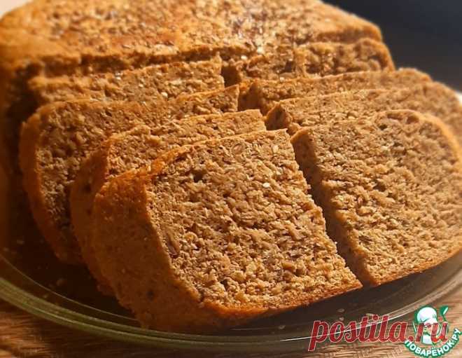 Хлеб из цельнозерновой муки с семенами – кулинарный рецепт