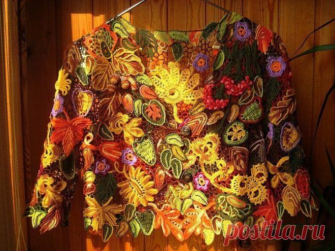 из альбома Olgemini- жакет золотая осень.