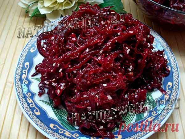 Свекла по-корейски: самый вкусный рецепт быстрого приготовления с фото