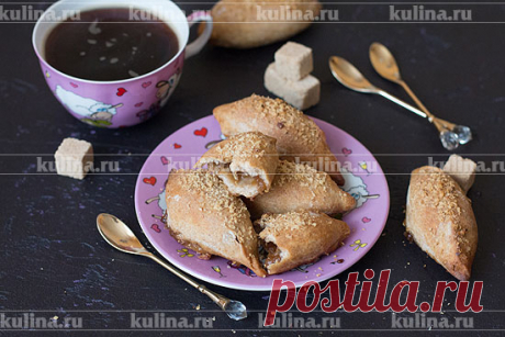 Постные пирожки с яблочным вареньем – рецепт приготовления с фото от Kulina.Ru