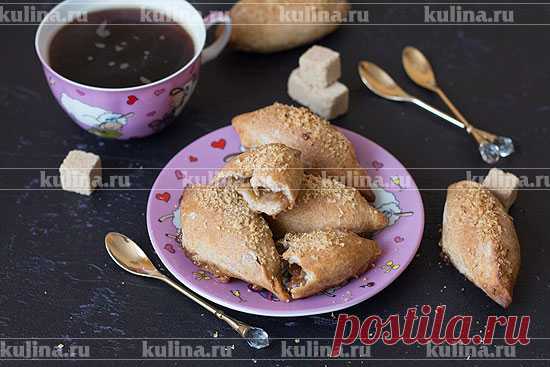 Постные пирожки с яблочным вареньем – рецепт приготовления с фото от Kulina.Ru