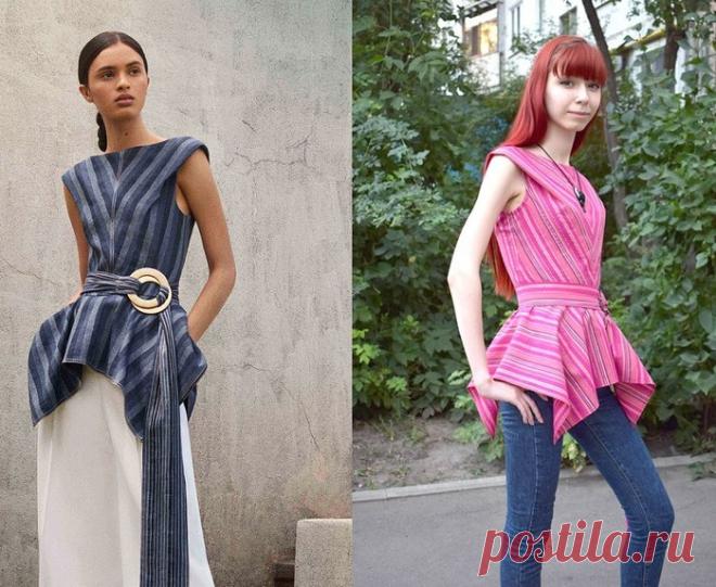 ТЕХНОЛОГИЯ ПОШИВА ТОПА ОТ CAROLINA HERRERA (Шитье и крой) — Журнал Вдохновение Рукодельницы