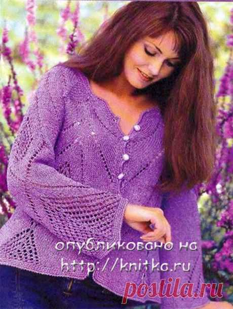 Жакет спицами. Обзор 36 вязаных жакетов спицами на knitka.ru. Бесплатно, Вязание для женщин