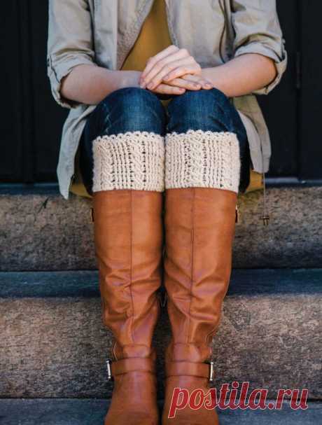 Celtic Cable Crochet and Cabled Boot Cuffs Pattern Excerpt! • Oombawka Design Crochet