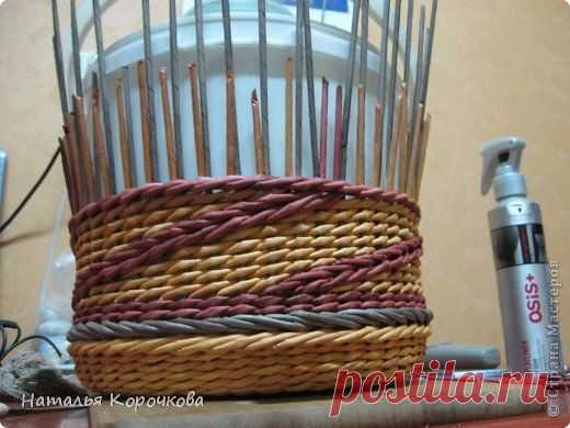 Ссылка внутри на другой МК по плетению косы с послойкой