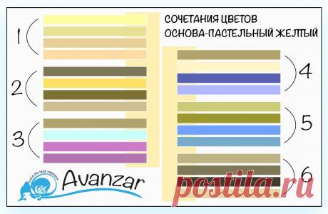 #сочетаниецветов #пастельныетона #avanzar #ольгавлар