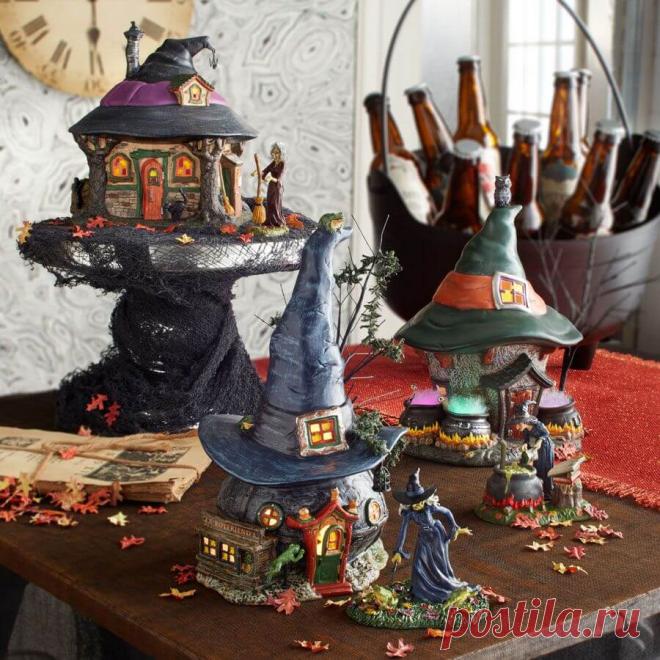Диорамные интерьерные композиции на Хэллоуин - Planetalsad