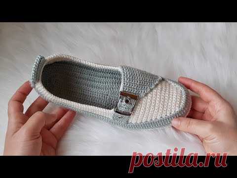 Bu modeli yapan hayran kalıyor. #easy#crochet#shoes#making