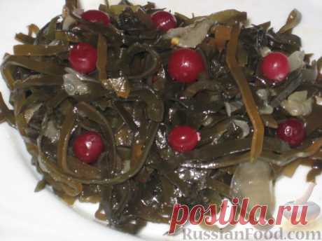 Салат с морской капустой, лучшие рецепты.