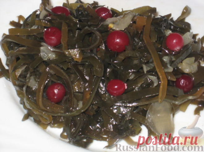 Салат с морской капустой, лучшие рецепты.
