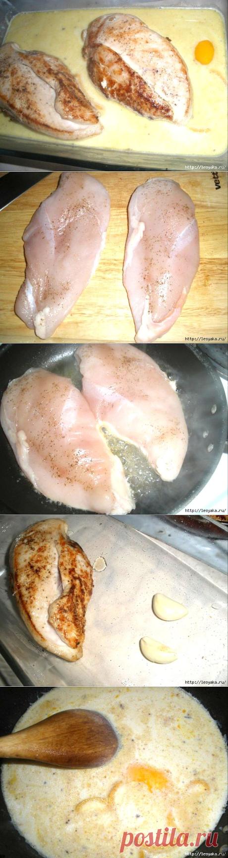 Запеченное в молоке филе курицы (от Джейми Оливера).