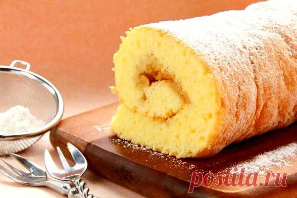 Секреты пышного бисквита — Домашняя кулинария