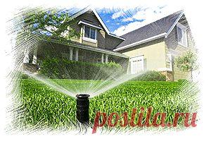 Системы полива газонов