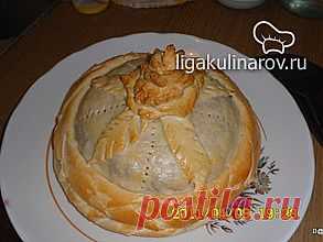 Курник – рецепт с фото от Лиги Кулинаров, пошаговый рецепт