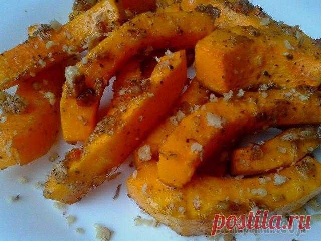 Вкуснейшая пряная тыква в духовке