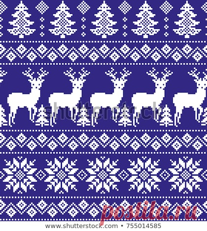 New Years Christmas Pattern Pixel Stock-Vektorgrafik (Lizenzfrei) 755014585 – Shutterstock