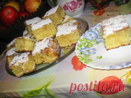 Мои любимые рецепты: Песочный лимонный пирог!