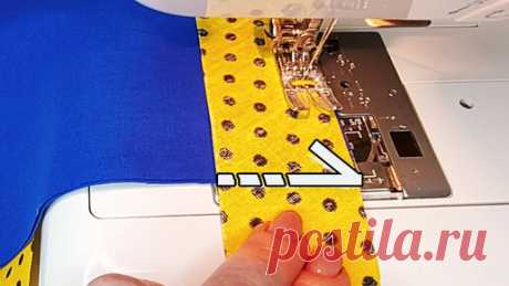 Мой стиль DIY | Покажу малоизвестный способ и небольшую хитрость шитья красивого уголка, который получится с первого раза