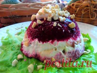 Салат из свеклы и бананов