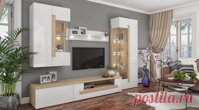 Гостиная Куба 1 глянец - купить по цене 40 550.00 руб.