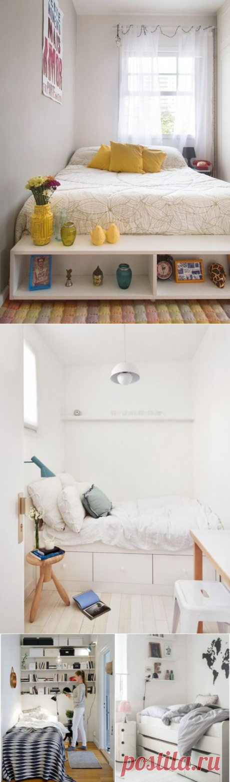 Идеи для маленькой спальни