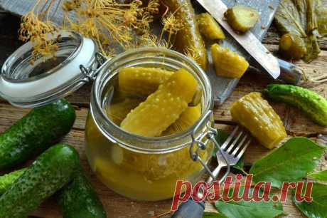 Квашеные огурцы на зиму. Как бочковые. Пошаговый рецепт с фото - Ботаничка.ru