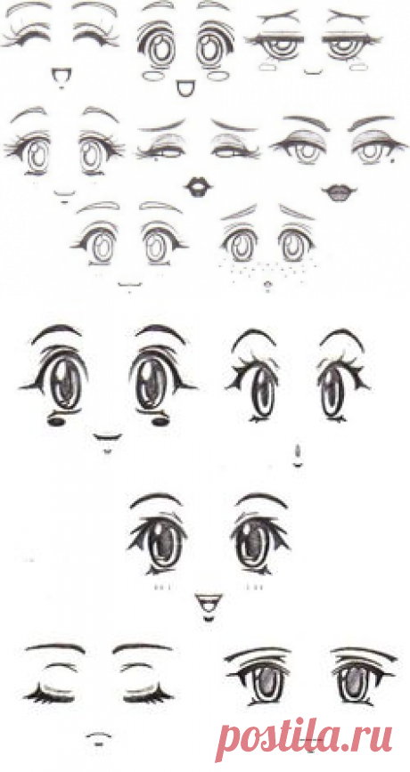 Caras para fofuchas | goma eva