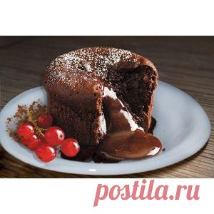 Шоколадный фондан